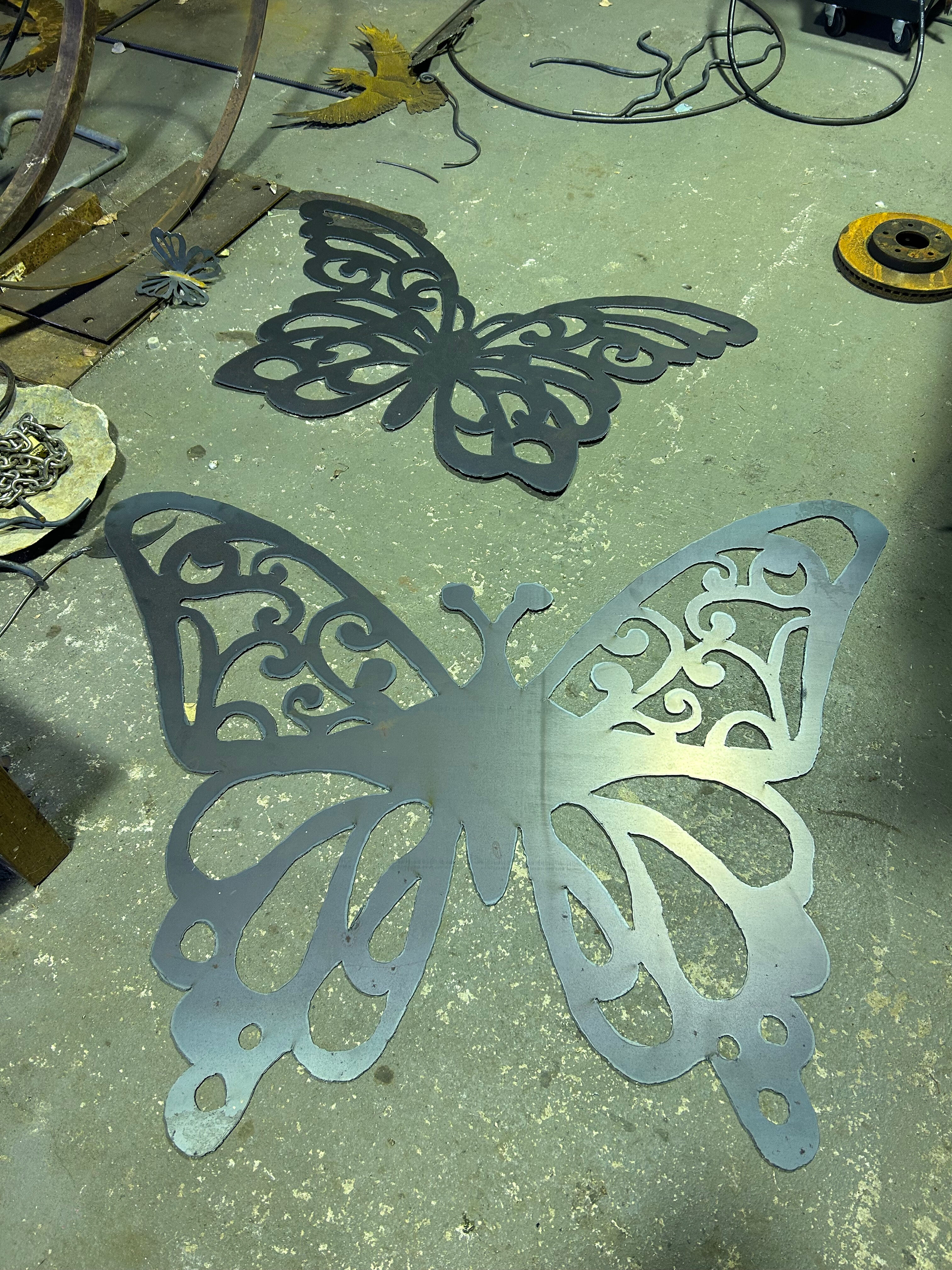 Butterfly sculpture 1