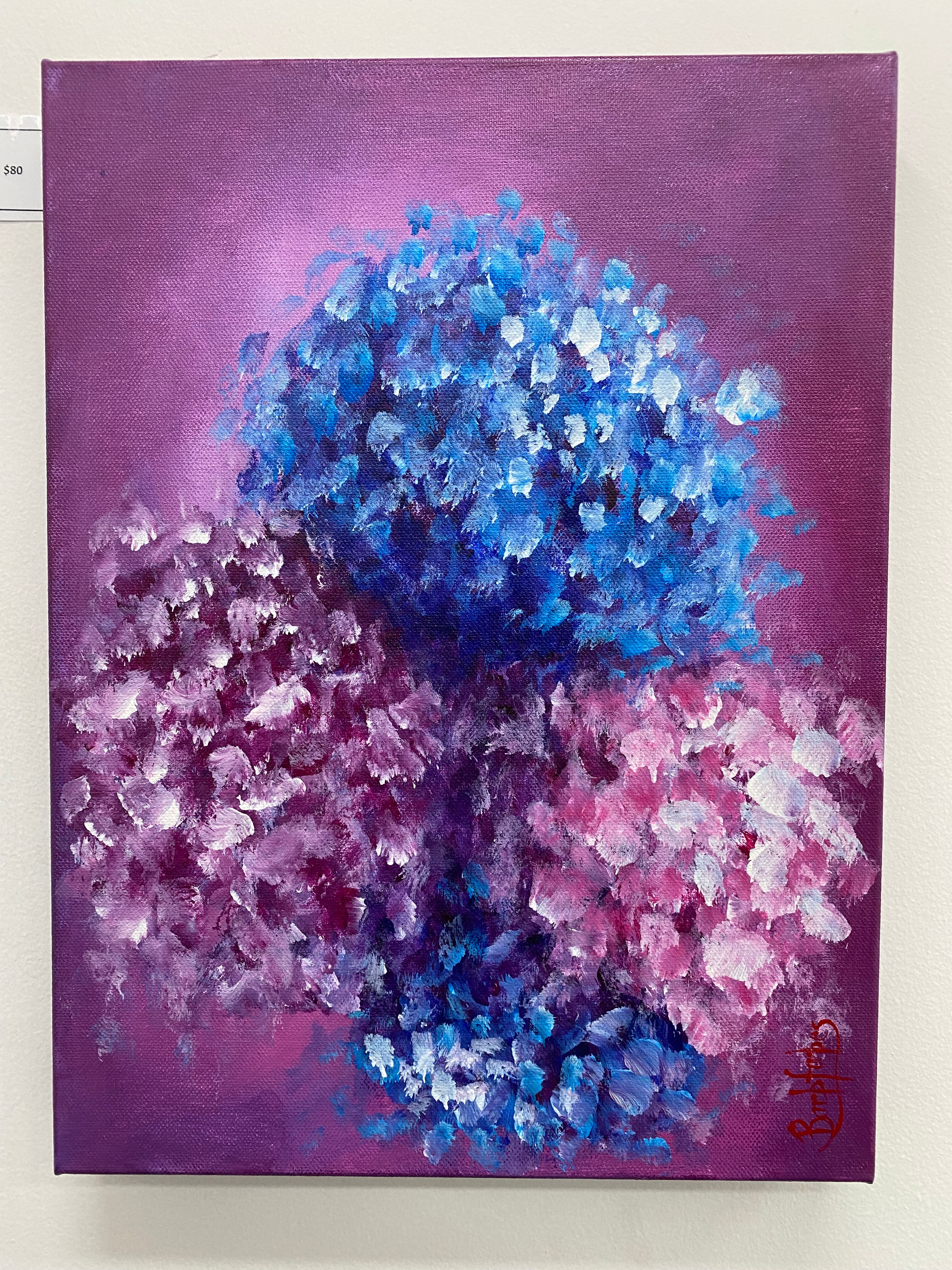 Bright Blue Hydrangea